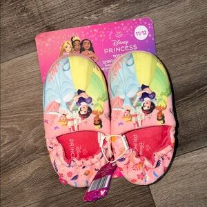 Disney Princess Pink and Yellow Slippers